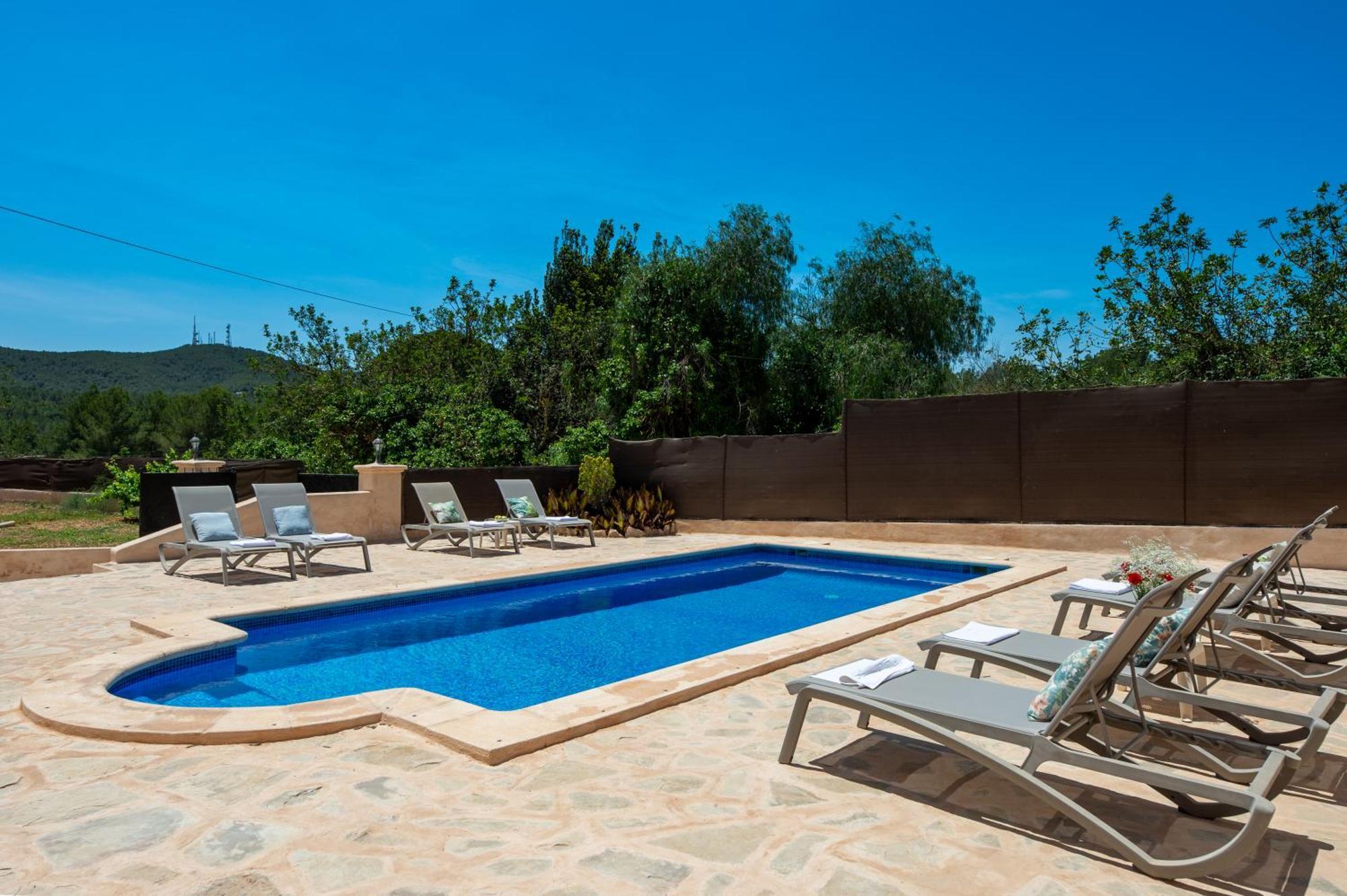 Villa Can Carreras Sant Llorenc de Balafia Exterior foto
