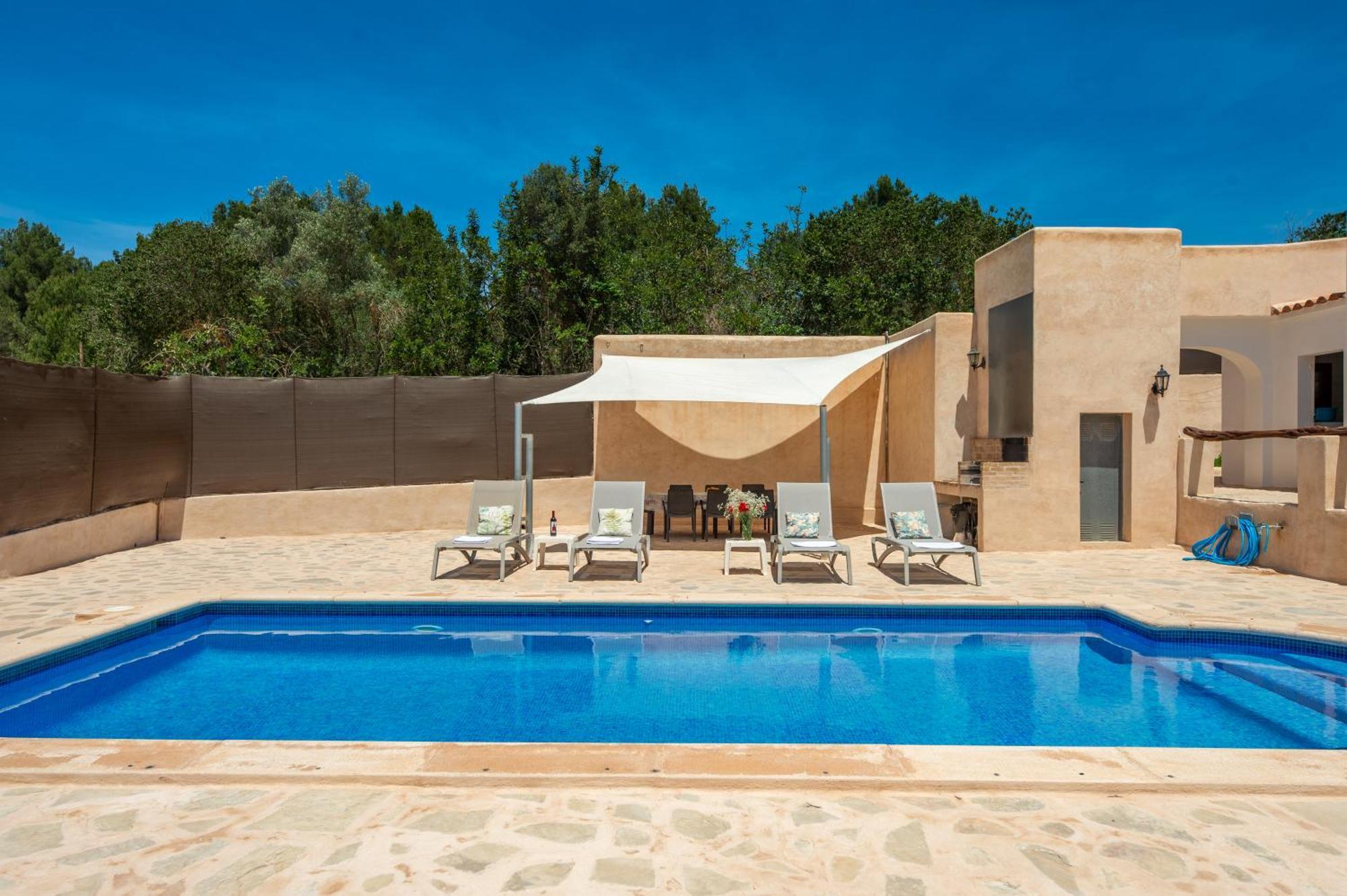 Villa Can Carreras Sant Llorenc de Balafia Exterior foto