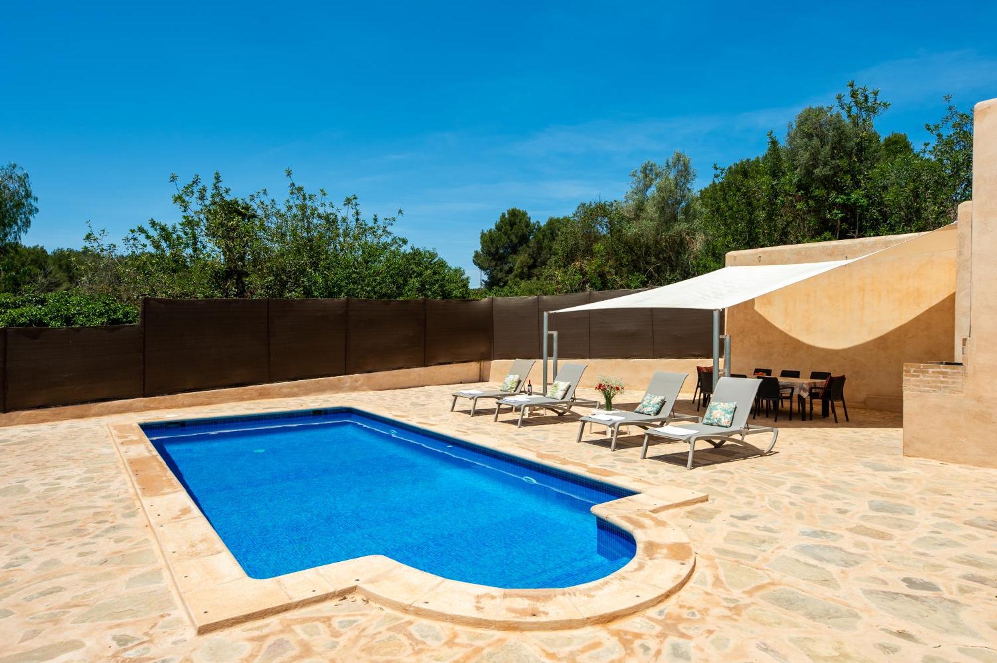 Villa Can Carreras Sant Llorenc de Balafia Exterior foto