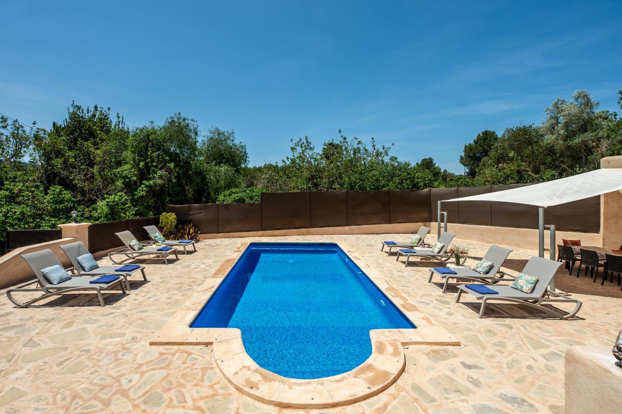 Villa Can Carreras Sant Llorenc de Balafia Exterior foto